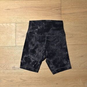 Lululemon Tie-Dye Biker Shorts